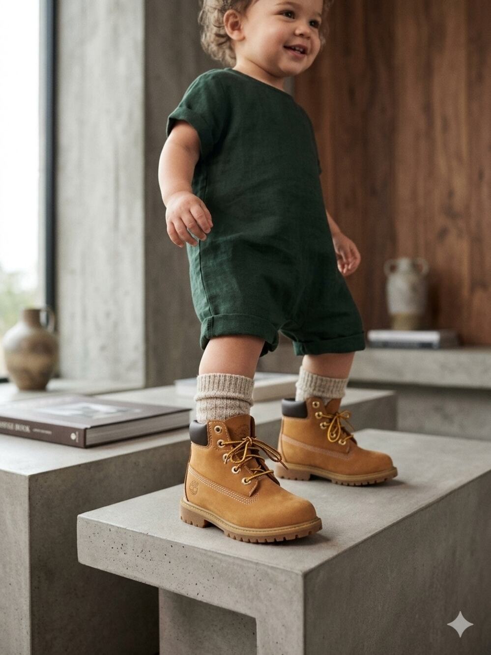 Timberland Toddler boys unisex Premium 6-Inch Waterproof Boots size 7